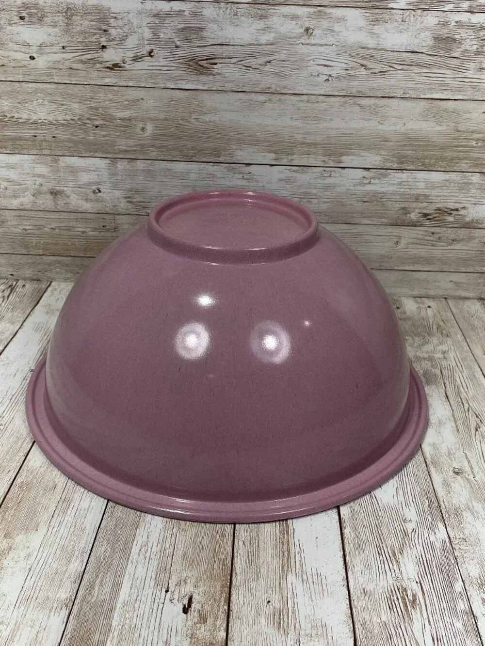 Texas Ware Pink Speckled Melmac Melamine Mixing Bowl #125 125 Mid-Century Modern